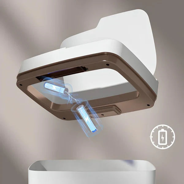 Lixeira Inteligente: Descarte sem Toque, Design Moderno e Máx Eficiência!